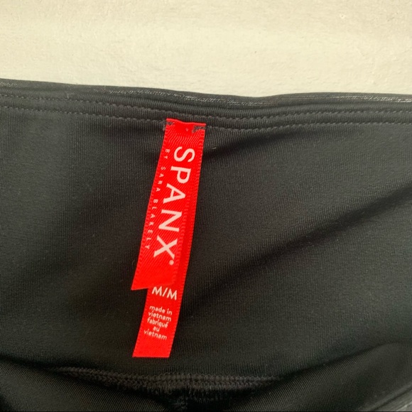 Spanx faux leather leggings - Picture 6 of 11
